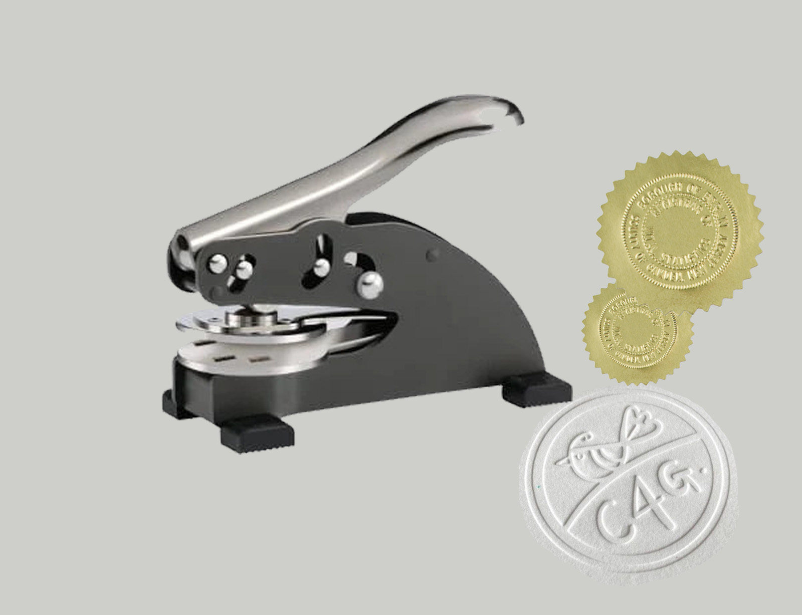  Embossing seals for certificates